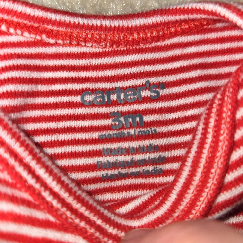 Carter's 3M Baby Boy Bundle Striped and Graphic Multi-Color 5pcs